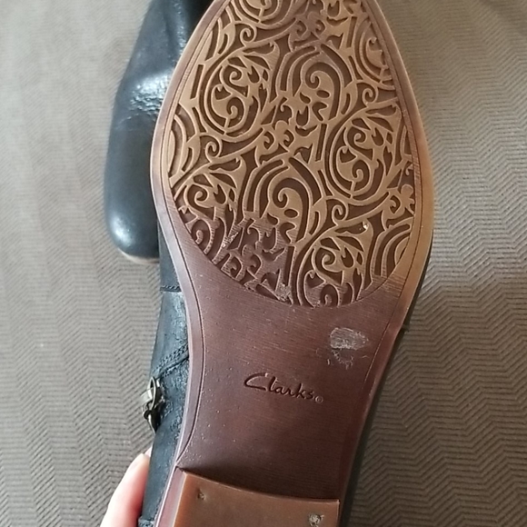 Clarks, Black, ankle boots - Picture 3 of 5